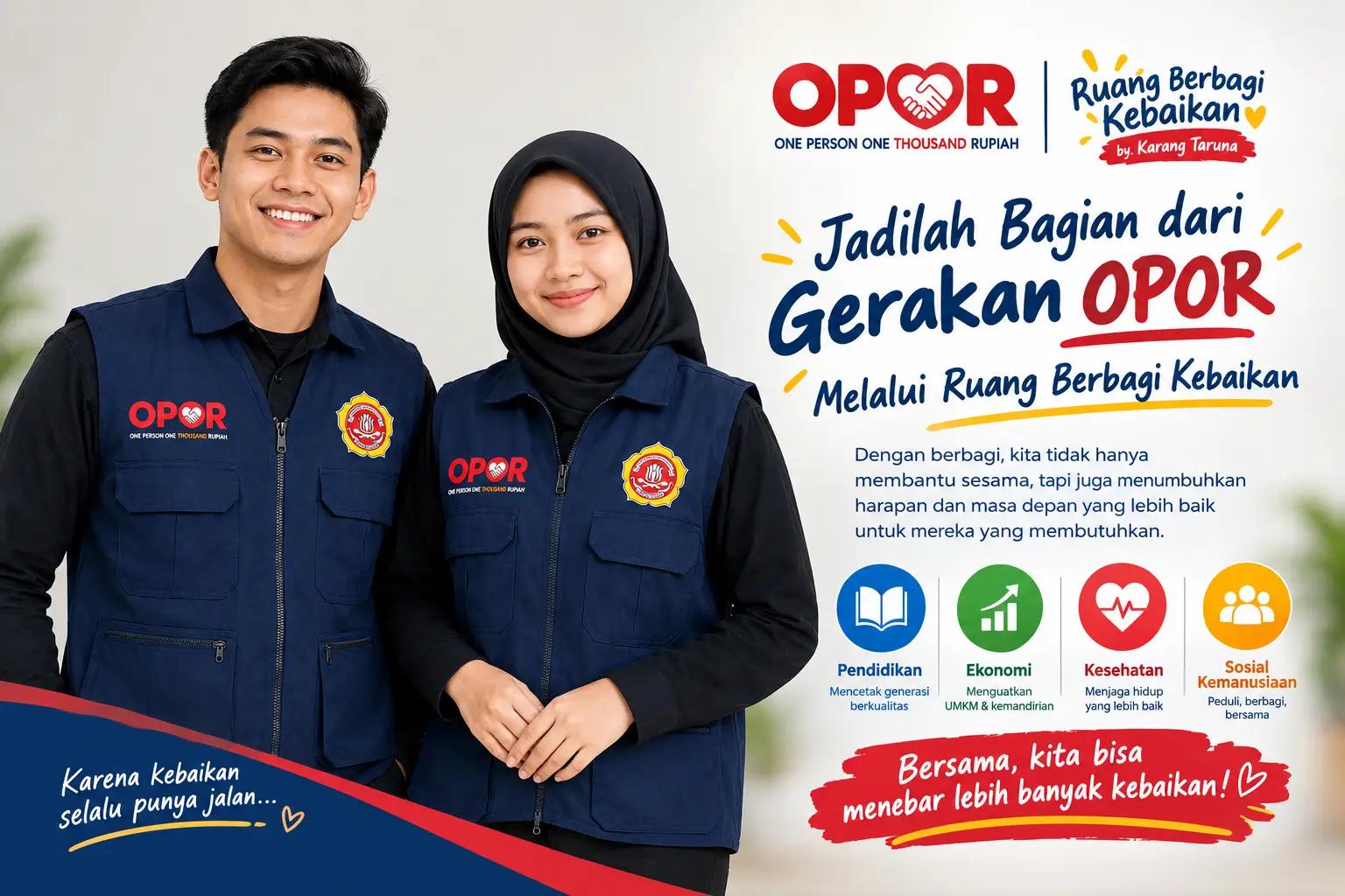 Penyaluran Program Kebaikan RUBIK